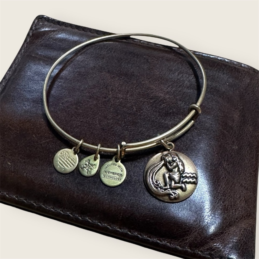 Alex and Ani Aquarius Bangle Bracelet